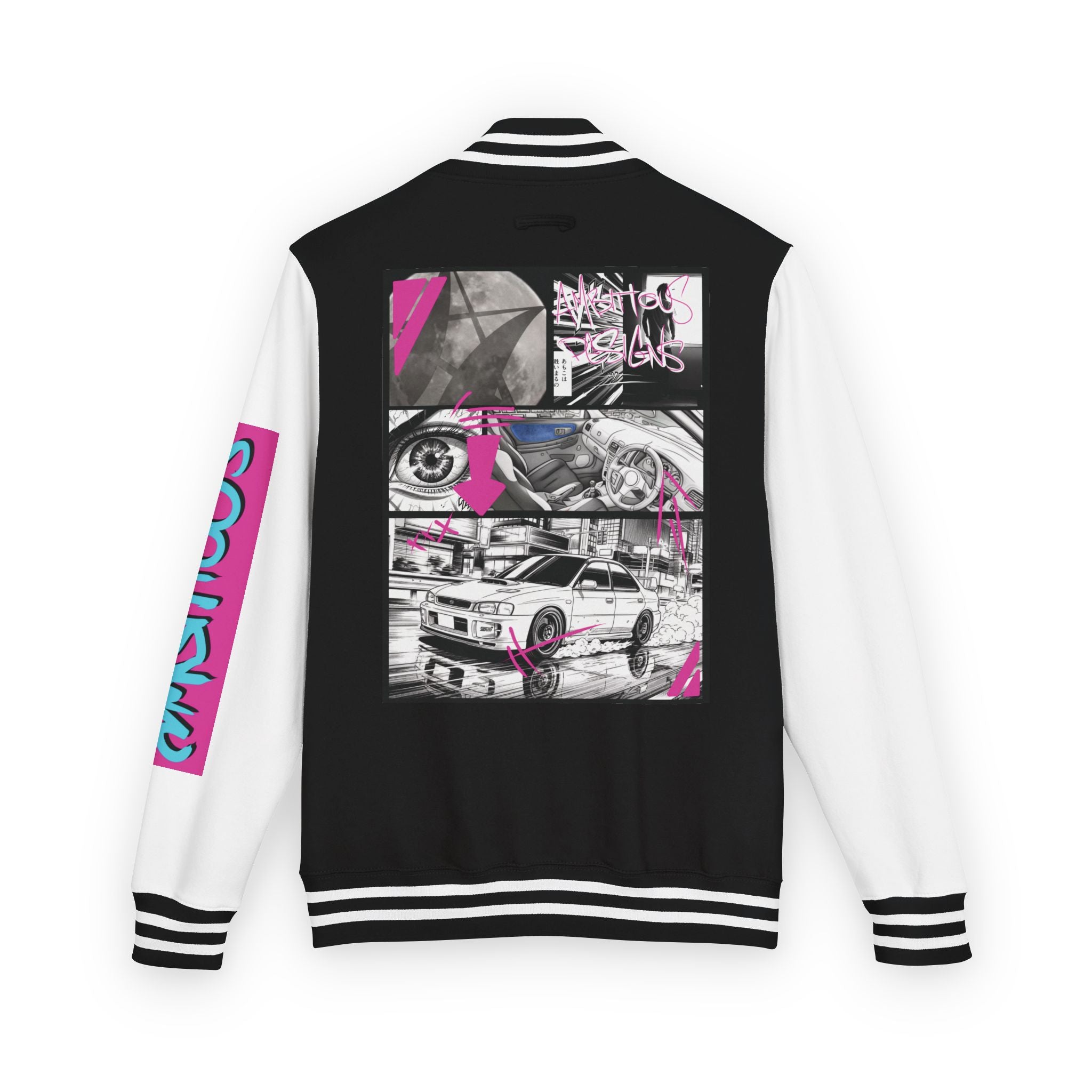 Ambitious JDM Graphic Letterman Jacket