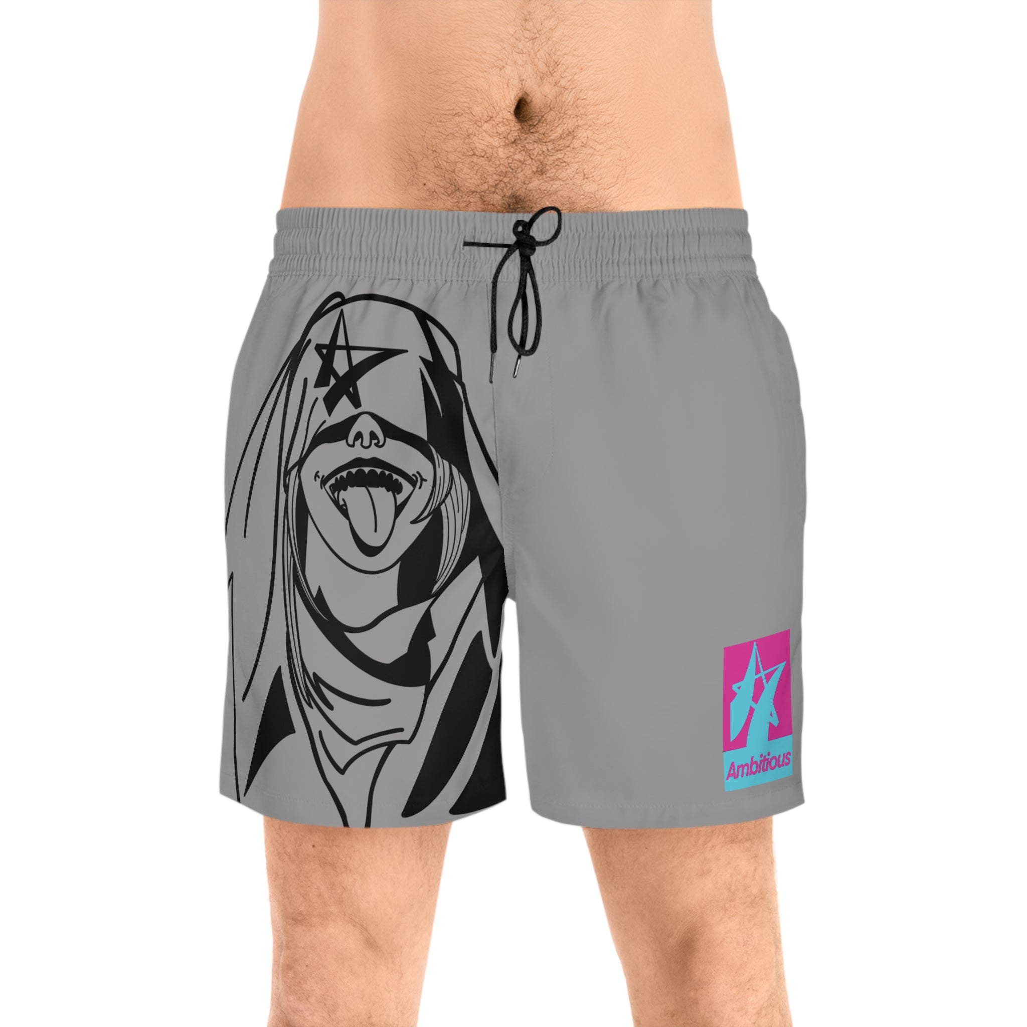 Ambitious Men's Swim Shorts GREY