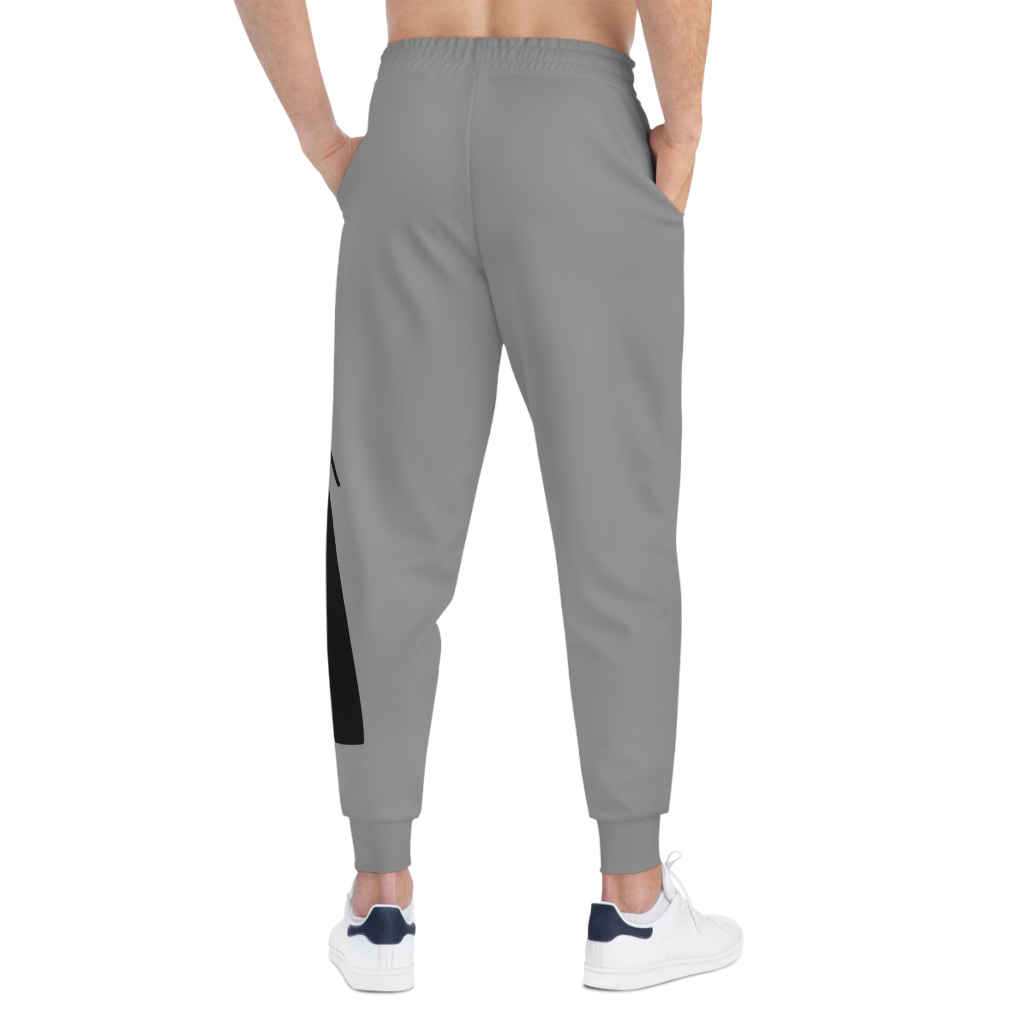 Ambitious Graphic Athletic Joggers GREY
