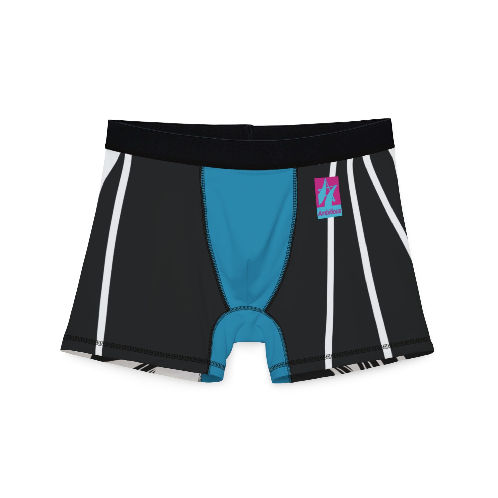 Men's Boxers Ambitious Graphic BLUE