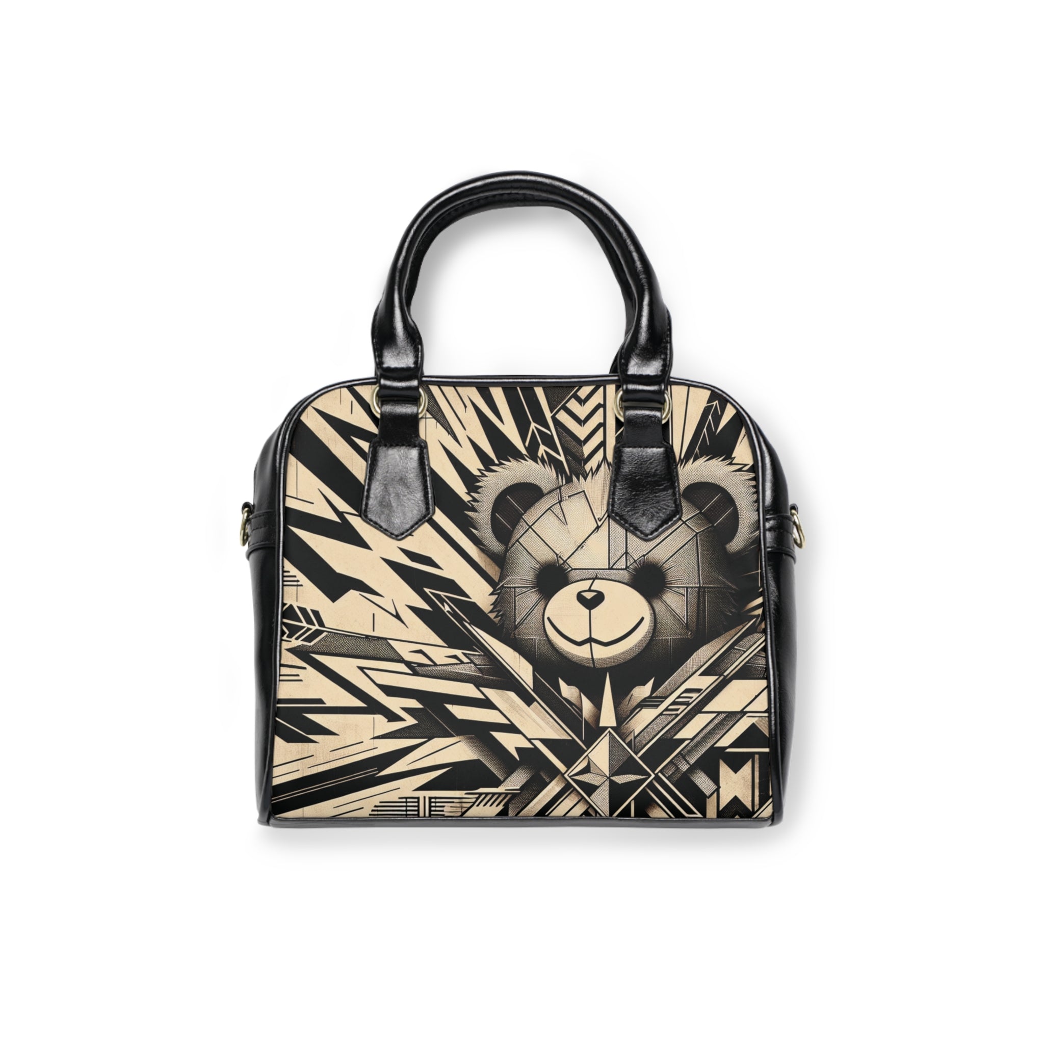 Ambitious Bear Shoulder Handbag