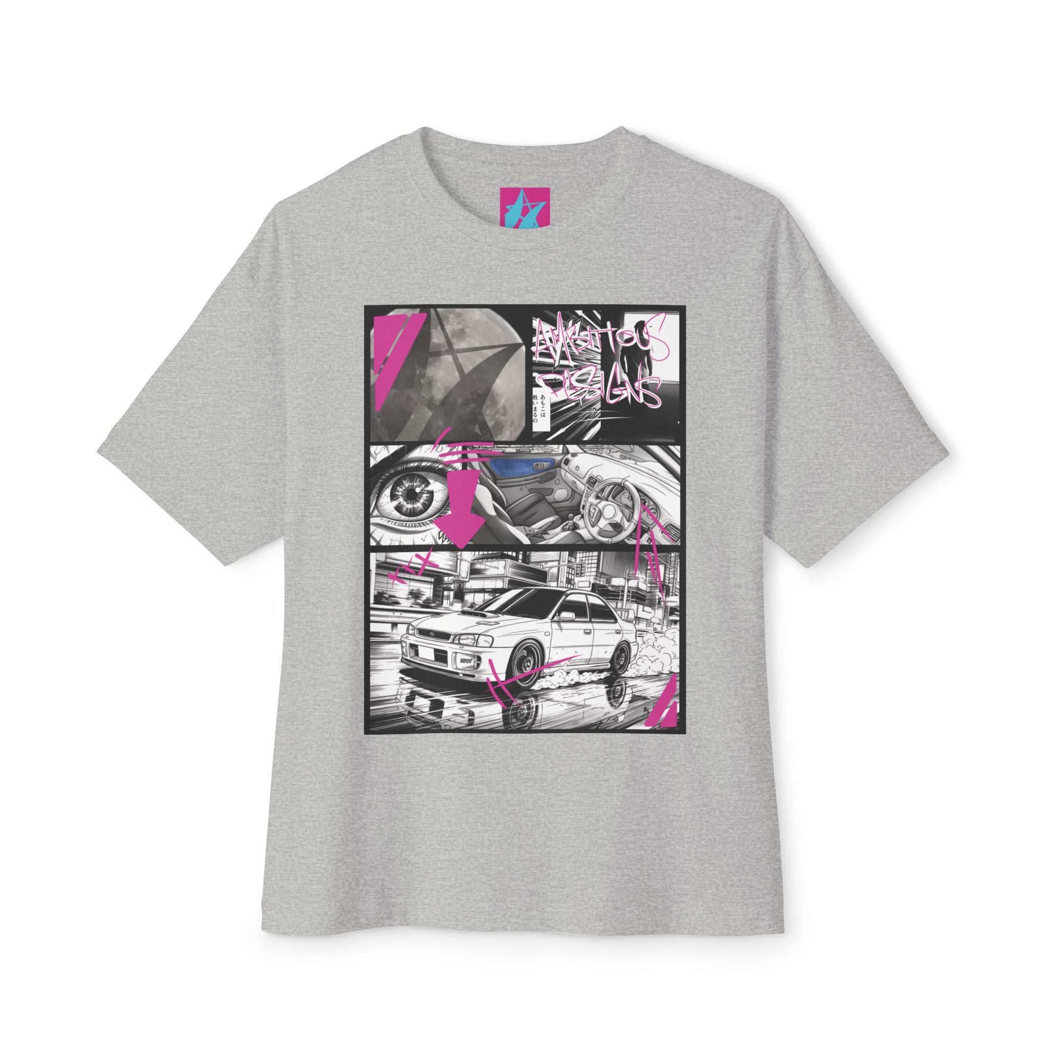 Ambitious Oversized JDM Graphic Tee