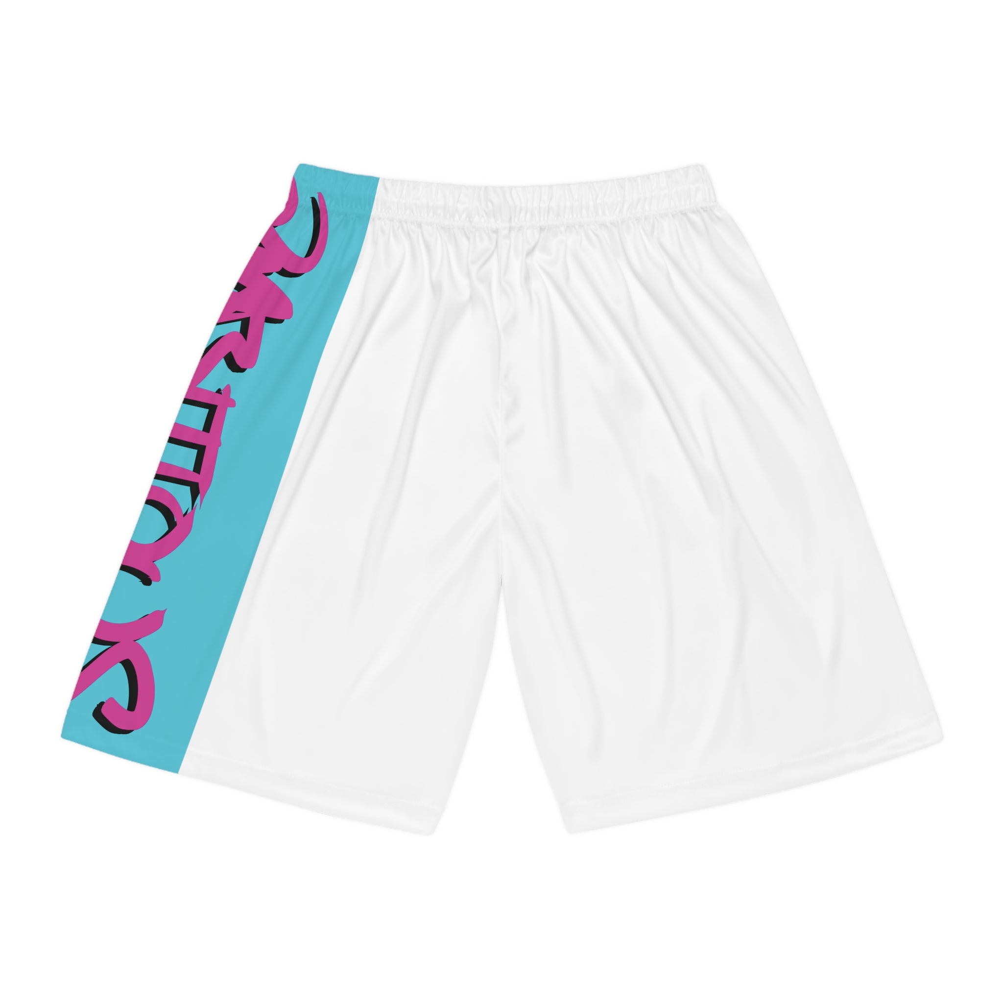Retro Ambitious staple Basketball Shorts WHITE/BLUE