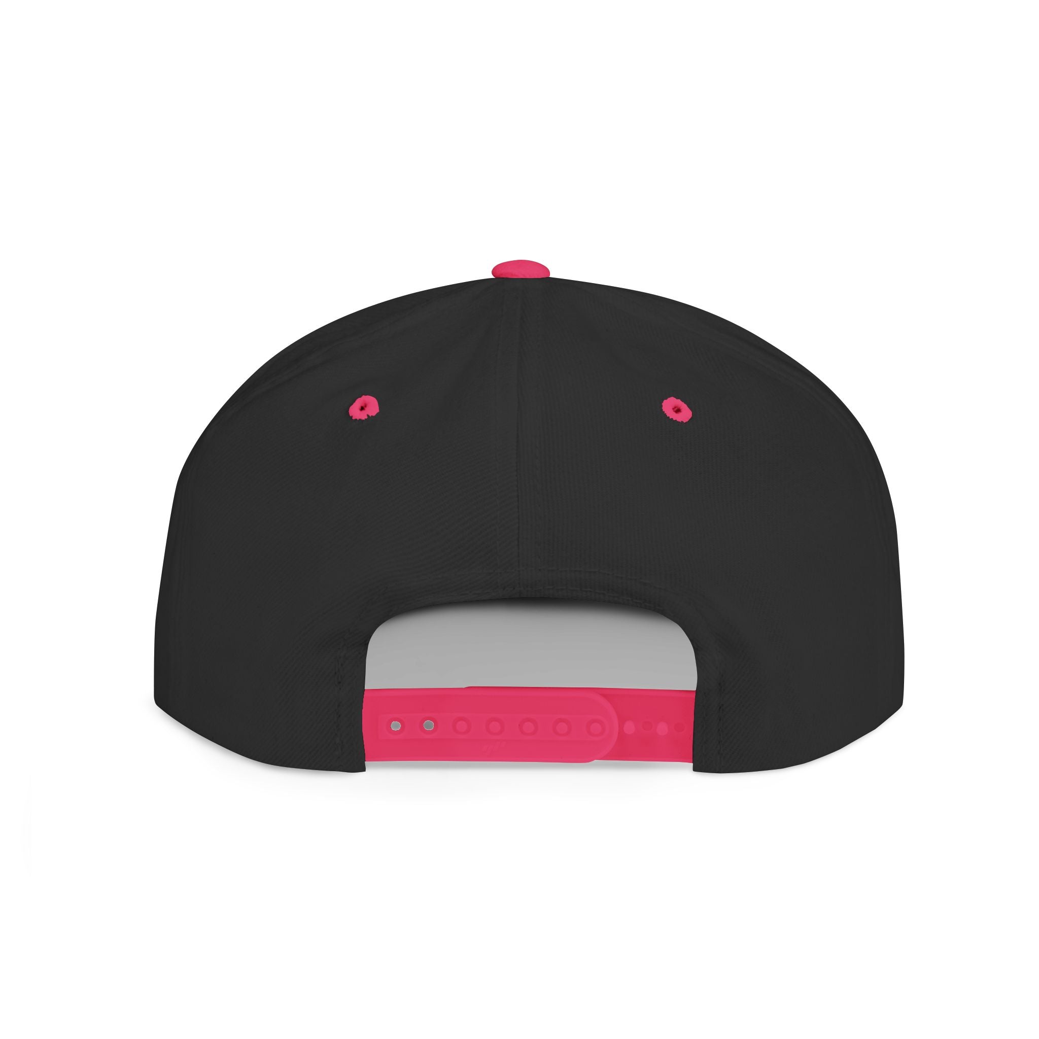 Flat Bill Snapback Hat Ambitious Star PINK