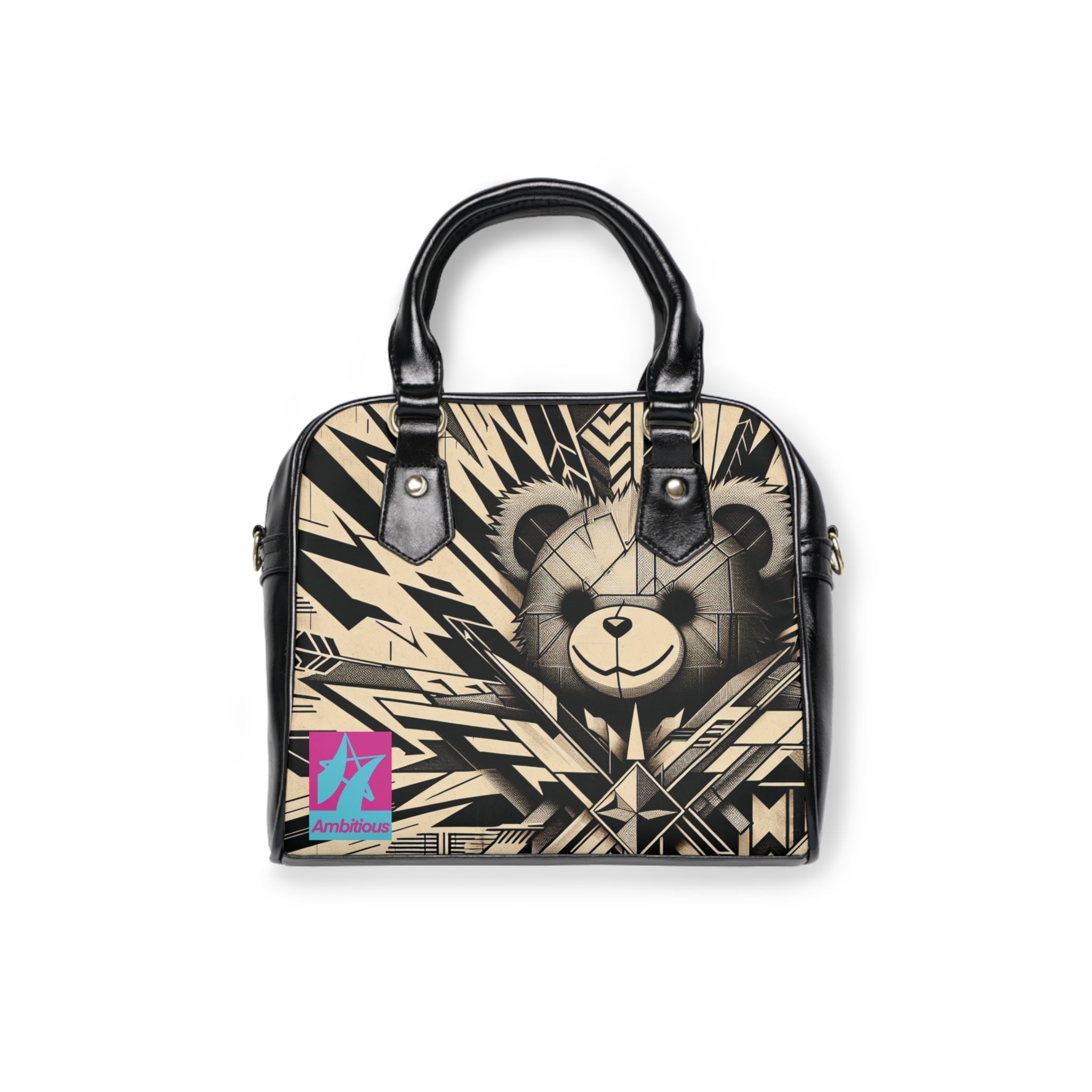Ambitious Bear Shoulder Handbag