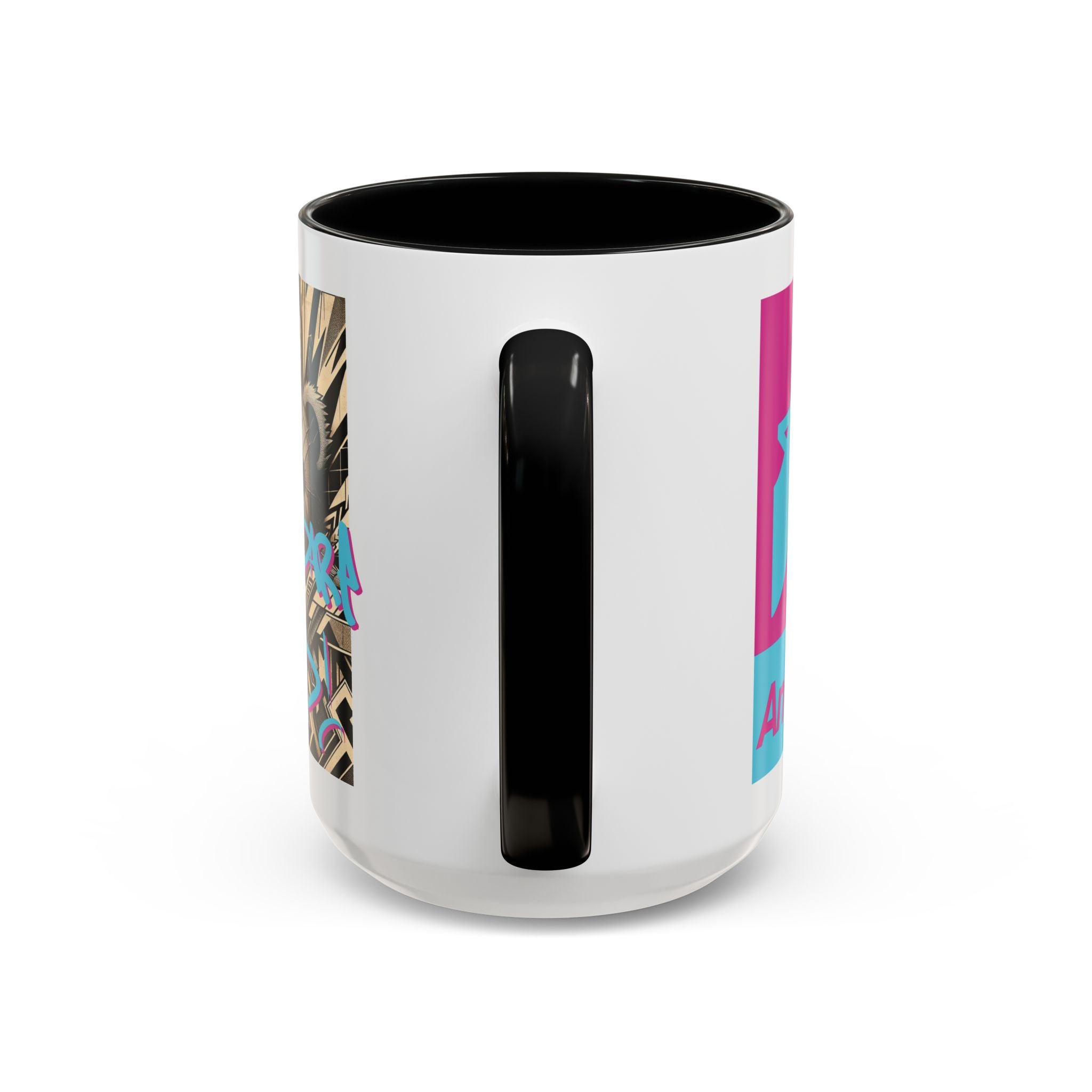 Graffiti Teddy Coffee Mug - "Don't Just Dare, Demand!"