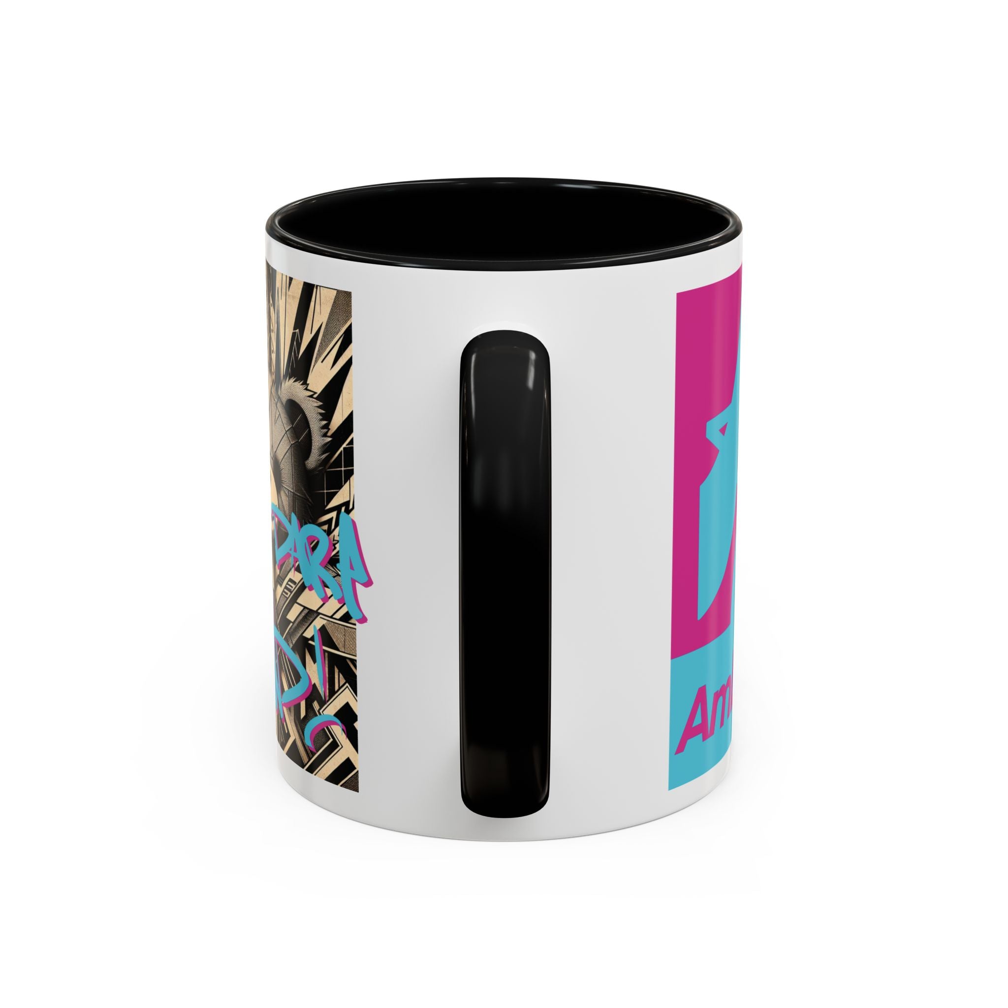 Graffiti Teddy Coffee Mug - "Don't Just Dare, Demand!"