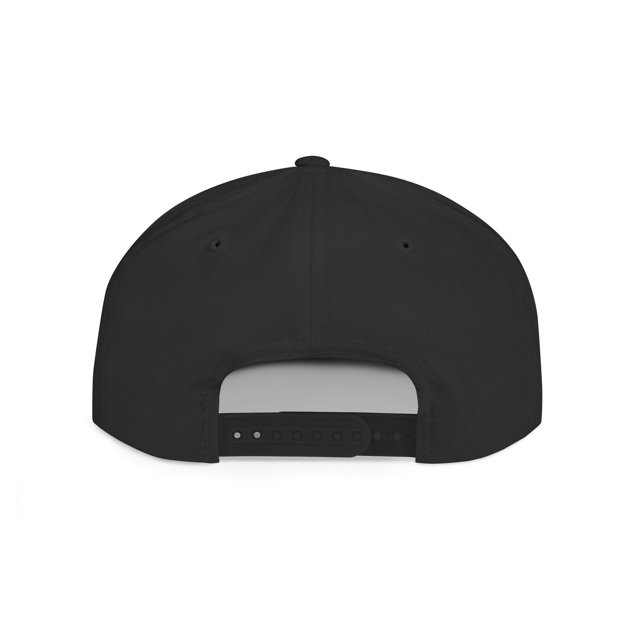 Flat Bill Snapback Hat Ambitious Star BLUE