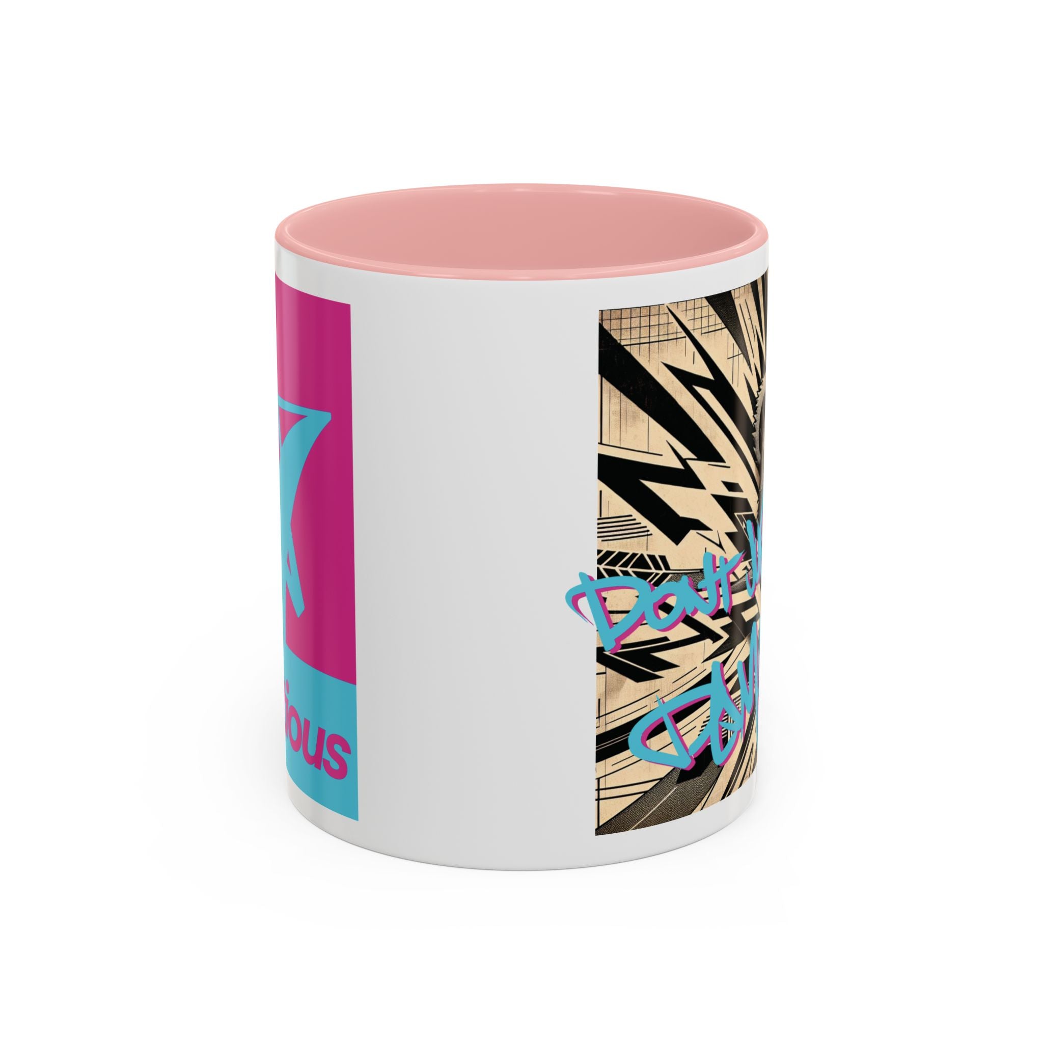 Graffiti Teddy Coffee Mug - "Don't Just Dare, Demand!"