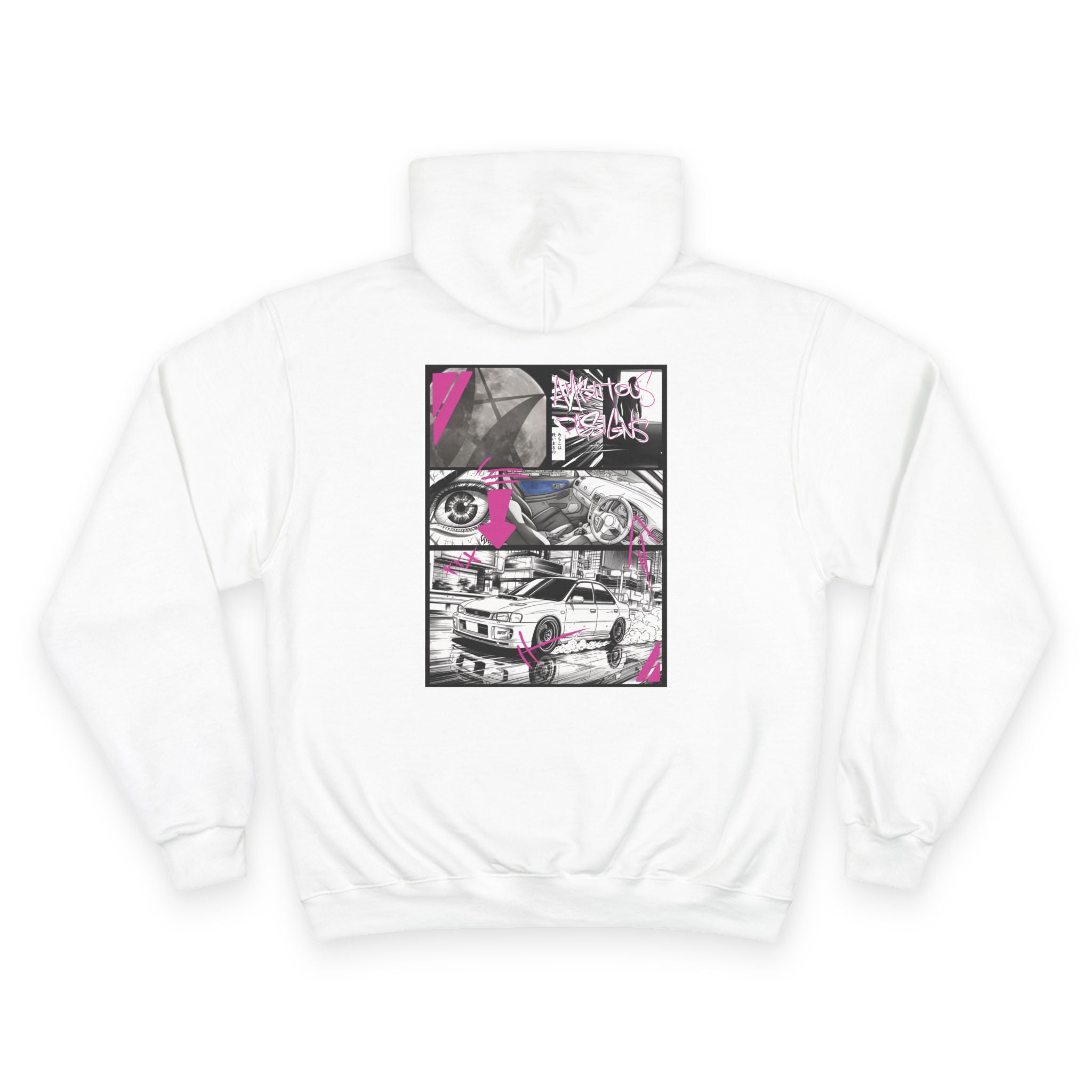 Ambitious/Champion JDM Graphic Hoodie