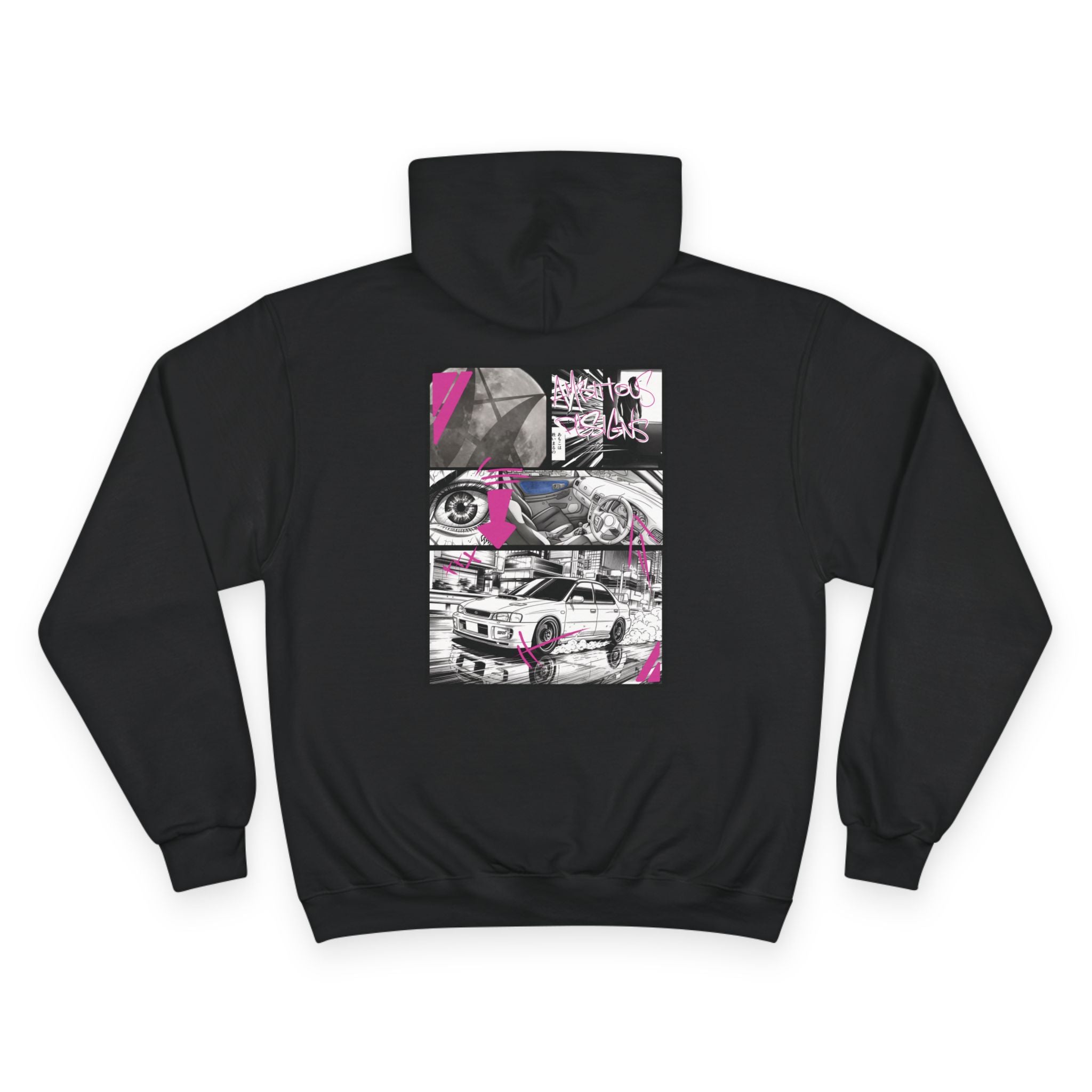 Ambitious/Champion JDM Graphic Hoodie