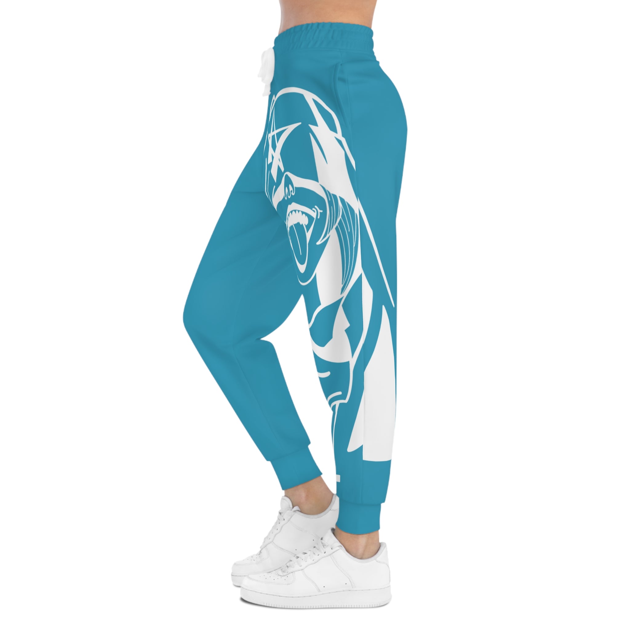 Ambitious Graphic Athletic Joggers BLUE