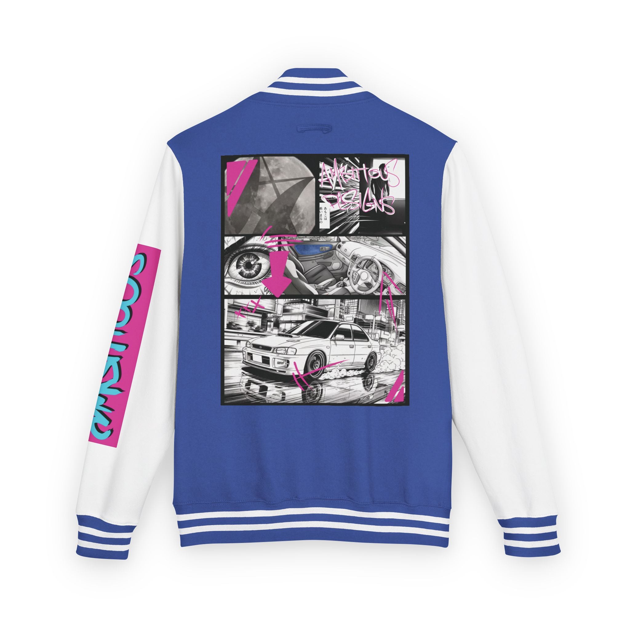 Ambitious JDM Graphic Letterman Jacket