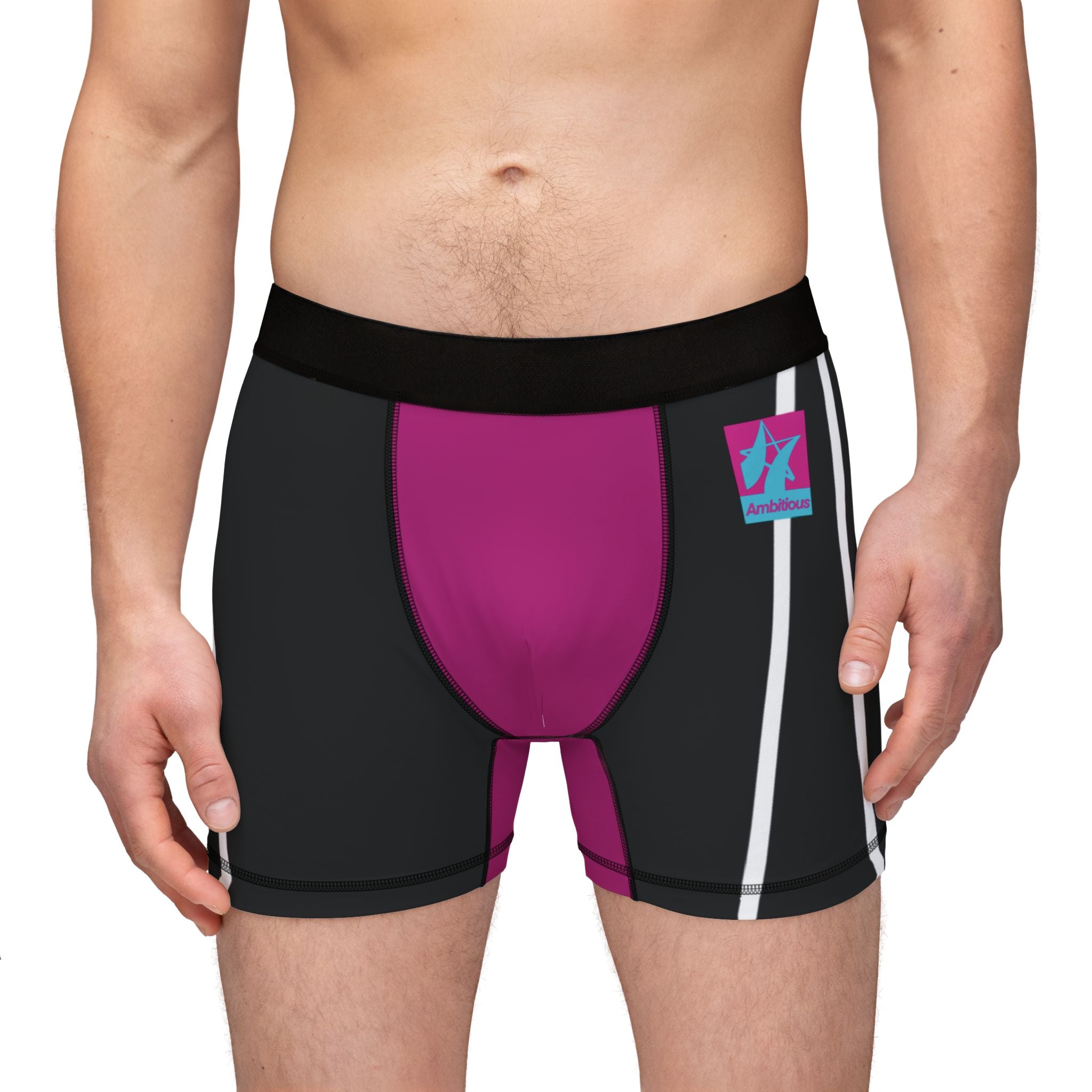 Men's Boxers Ambitious Graphic PINK