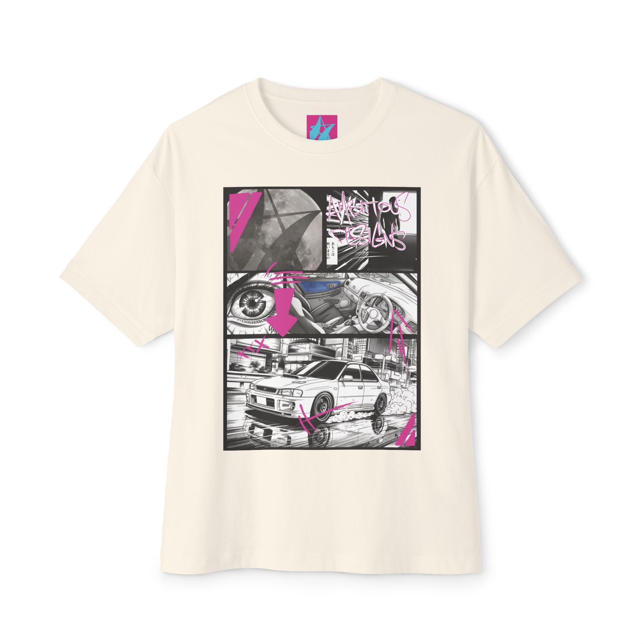 Ambitious Oversized JDM Graphic Tee