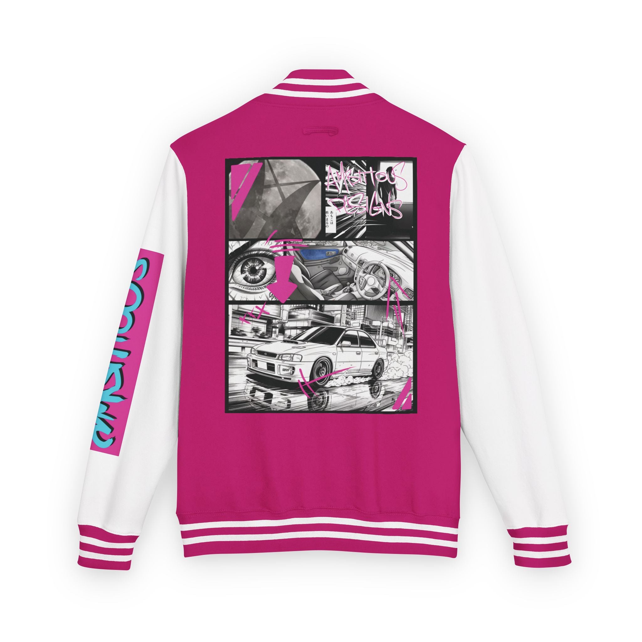 Ambitious JDM Graphic Letterman Jacket