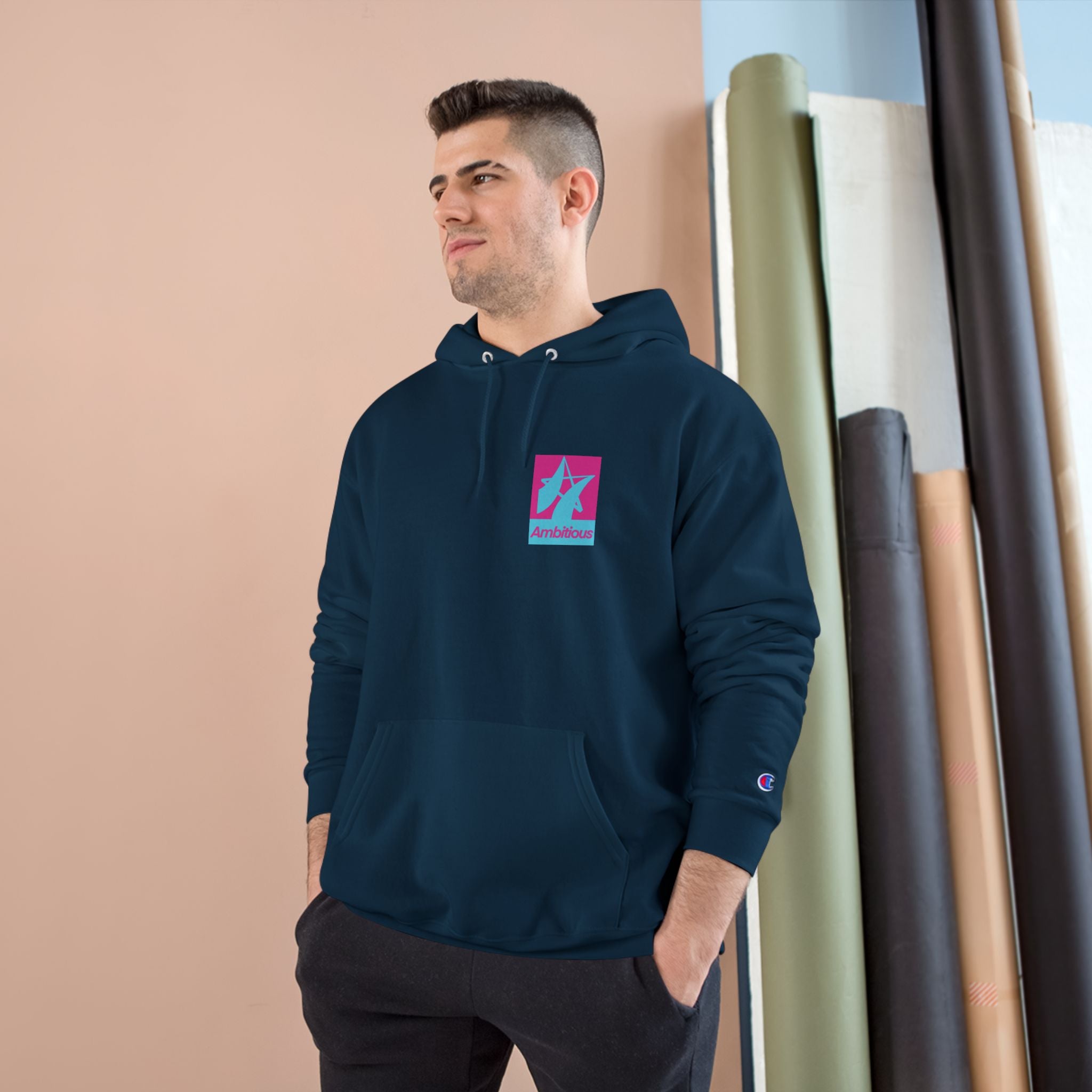 Ambitious/Champion JDM Graphic Hoodie
