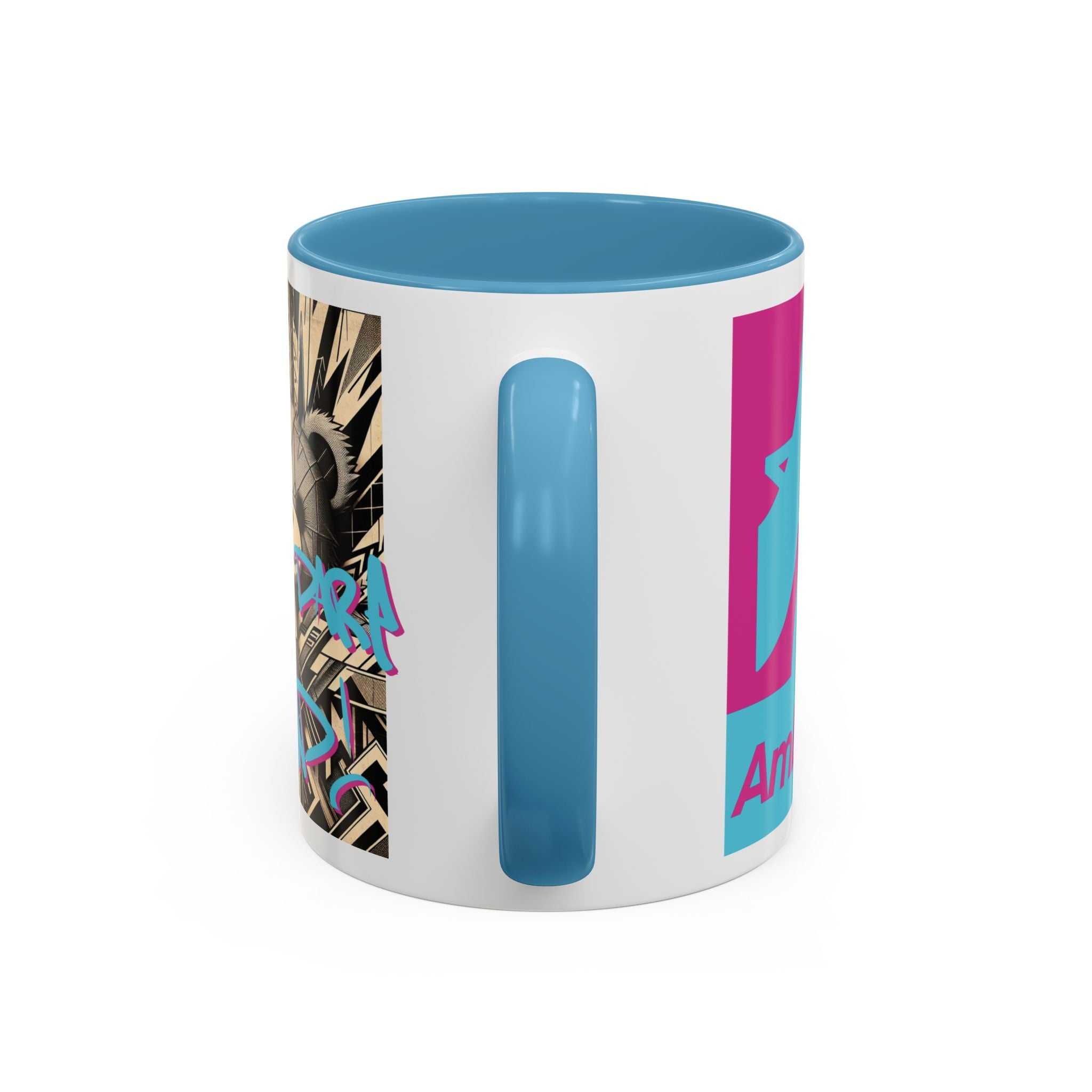 Graffiti Teddy Coffee Mug - "Don't Just Dare, Demand!"