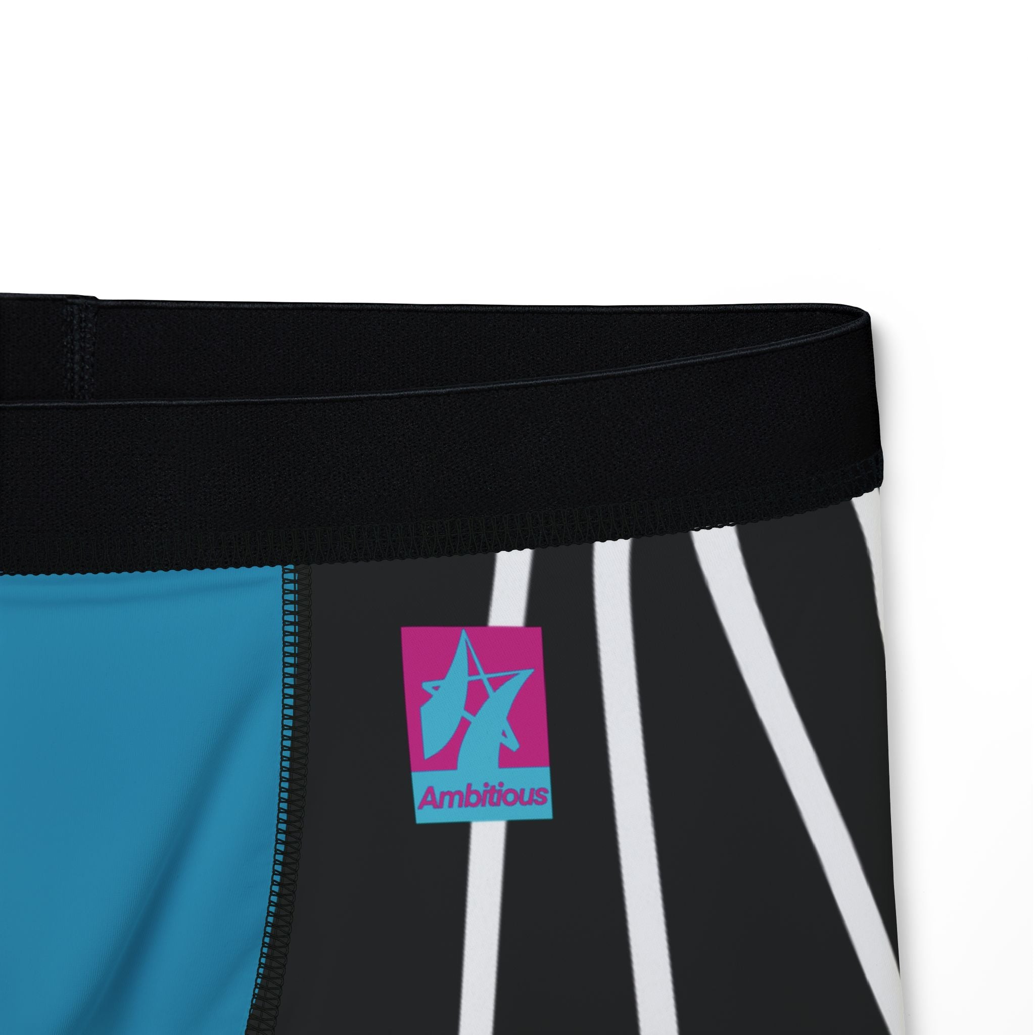 Men's Boxers Ambitious Graphic BLUE