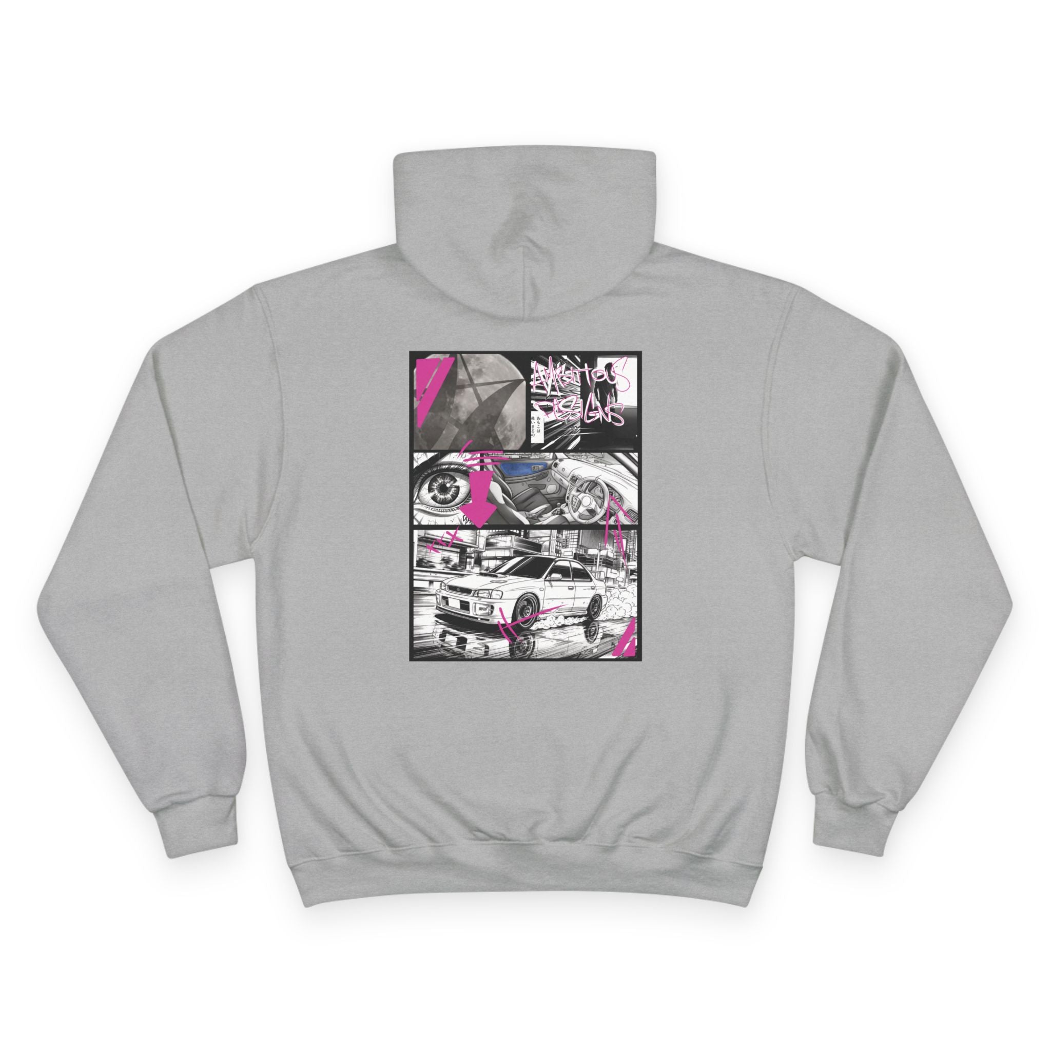 Ambitious/Champion JDM Graphic Hoodie