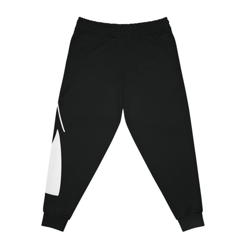 Ambitious Graphic Athletic Joggers BLACK