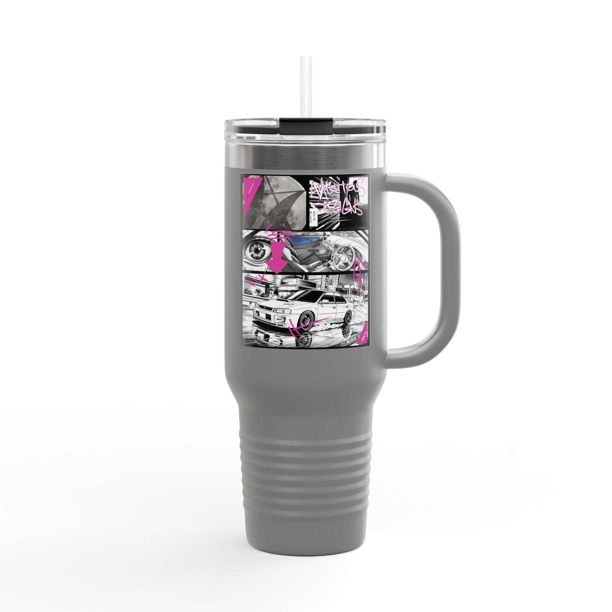 Ambitious JDM Graphic Insulated Travel Mug | 40oz |