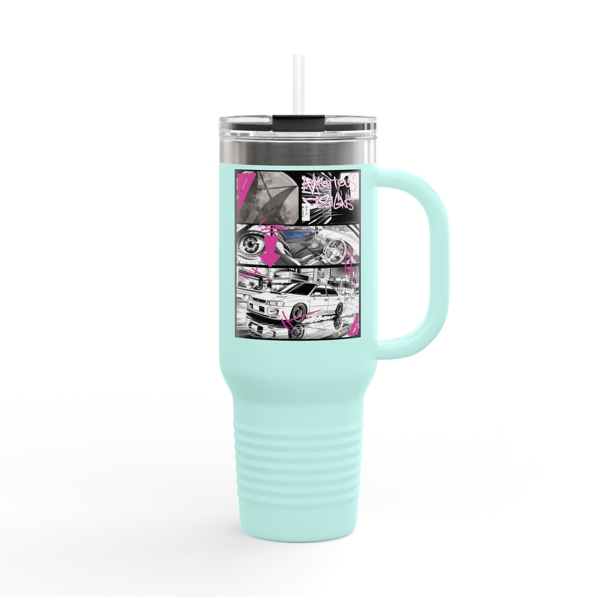 Ambitious JDM Graphic Insulated Travel Mug | 40oz |