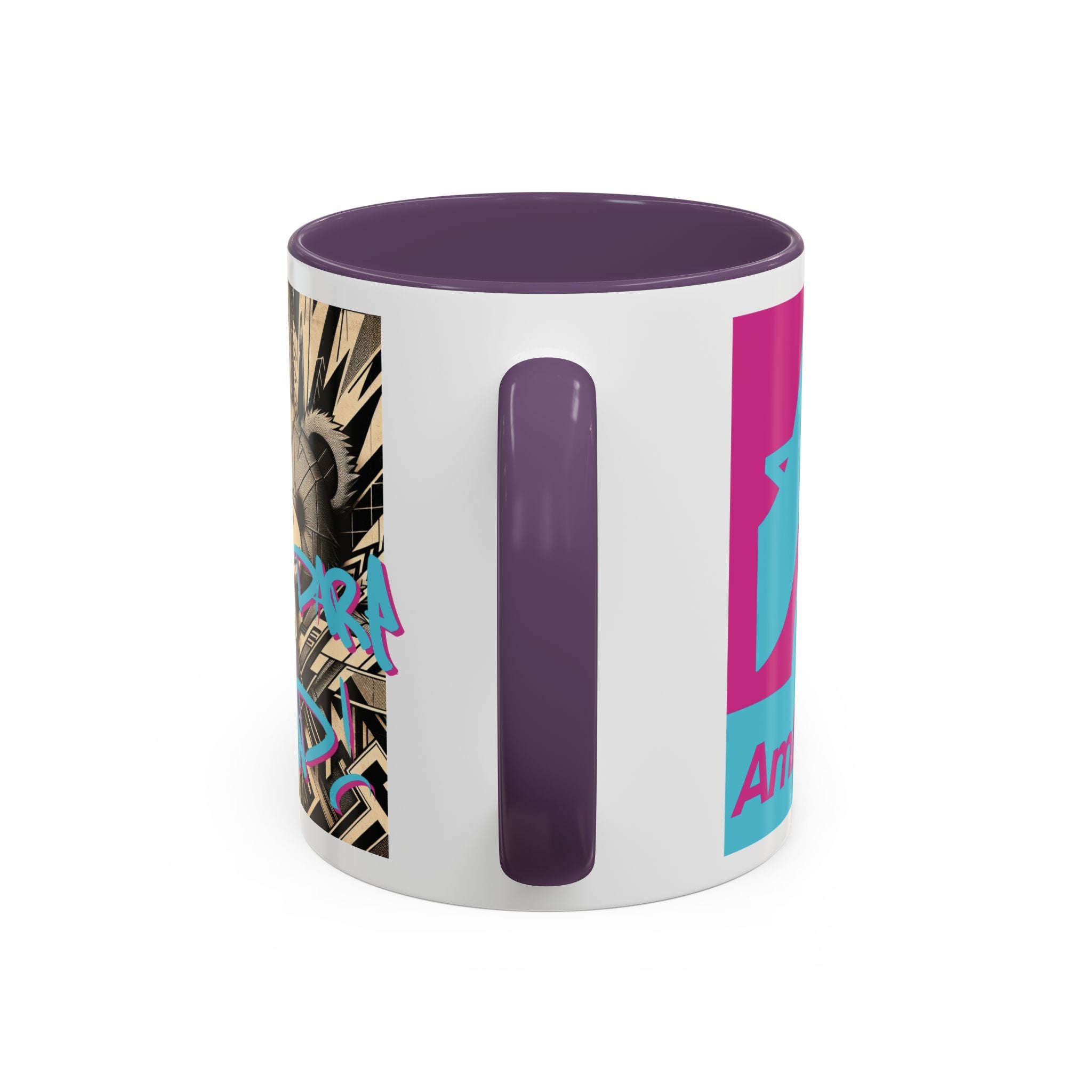 Graffiti Teddy Coffee Mug - "Don't Just Dare, Demand!"