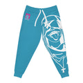 Ambitious Graphic Athletic Joggers BLUE