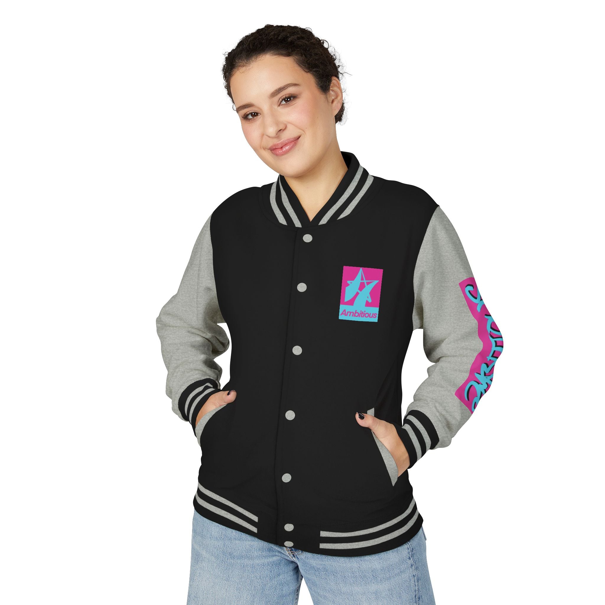 Ambitious JDM Graphic Letterman Jacket