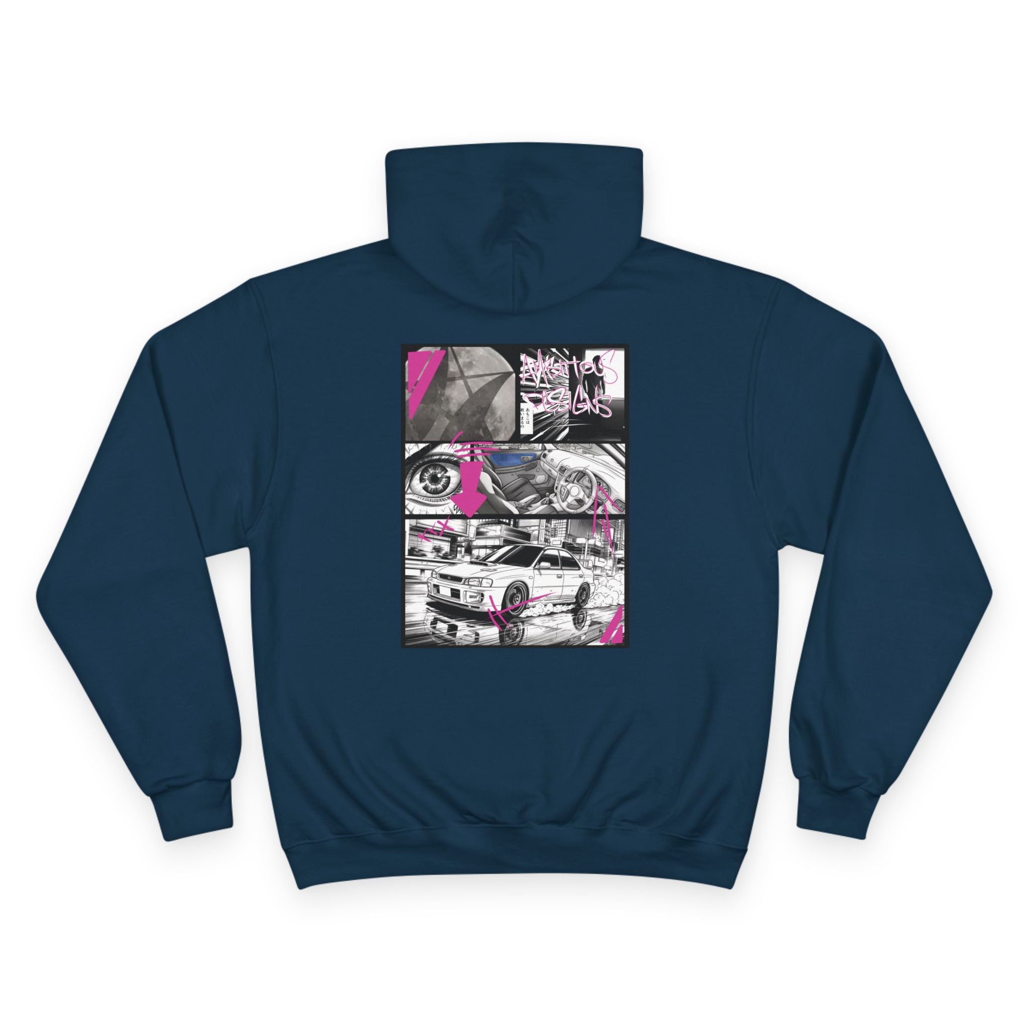 Ambitious/Champion JDM Graphic Hoodie