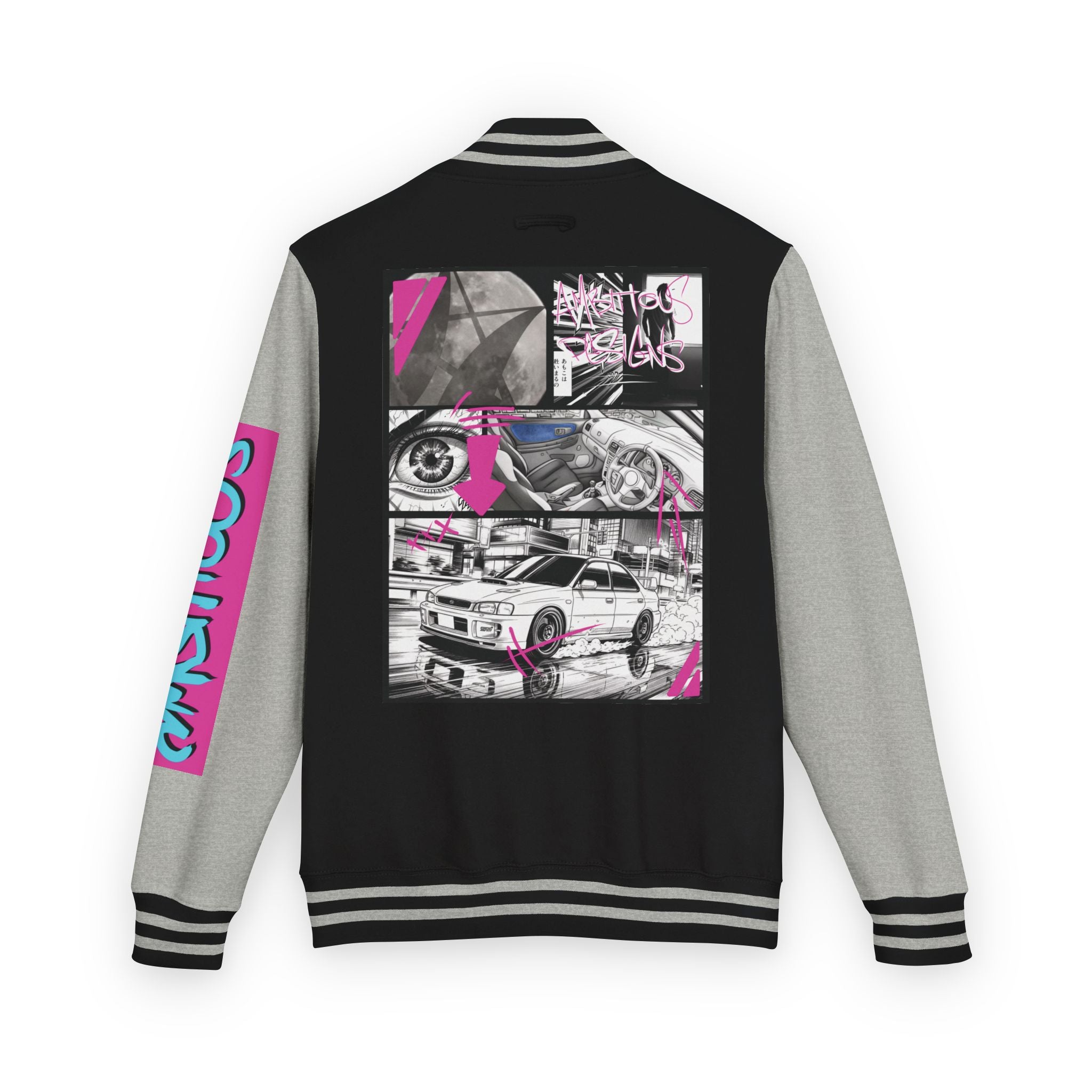 Ambitious JDM Graphic Letterman Jacket