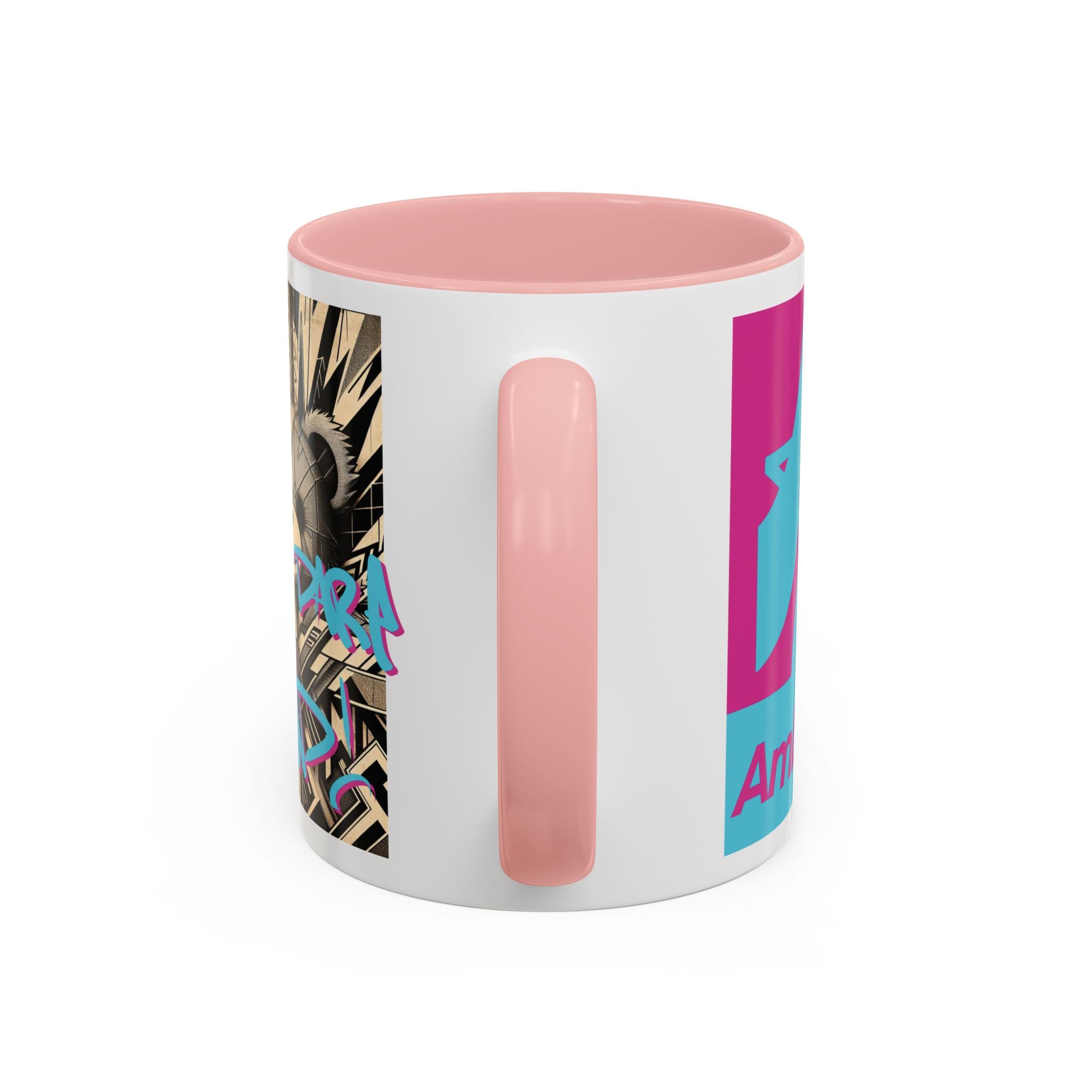 Graffiti Teddy Coffee Mug - "Don't Just Dare, Demand!"